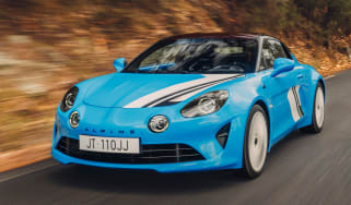Alpine A110 San Remo 73 - front tracking