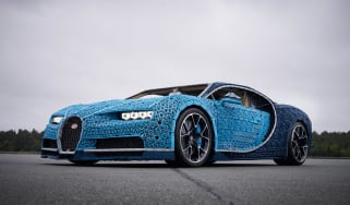 Bugatti Chiron lego - front quarter