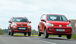 Volkswagen Up vs Fiat Panda TwinAir